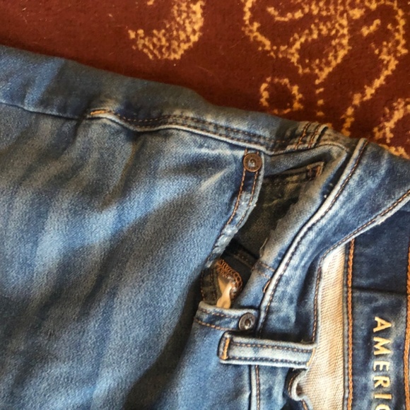 American Eagle moms jeans size 00 - soft knit - Picture 4 of 6